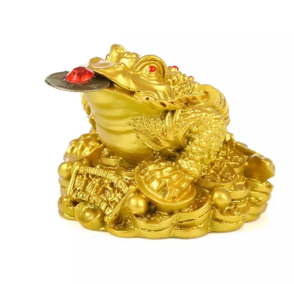 Feng Shui třínohá žába hojnosti