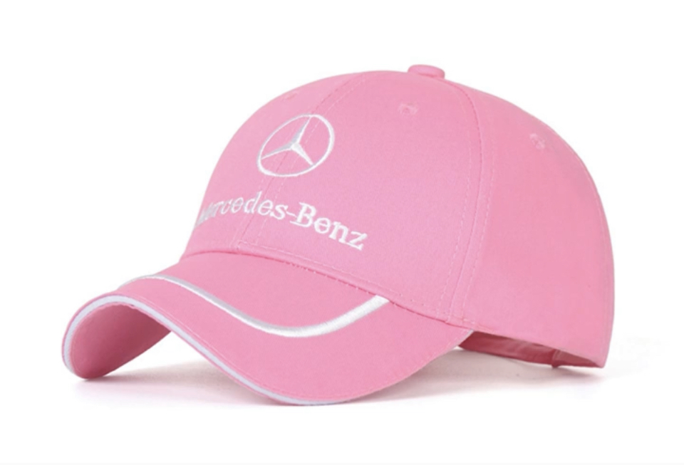 Kšiltovka Mercedes Benz růžová