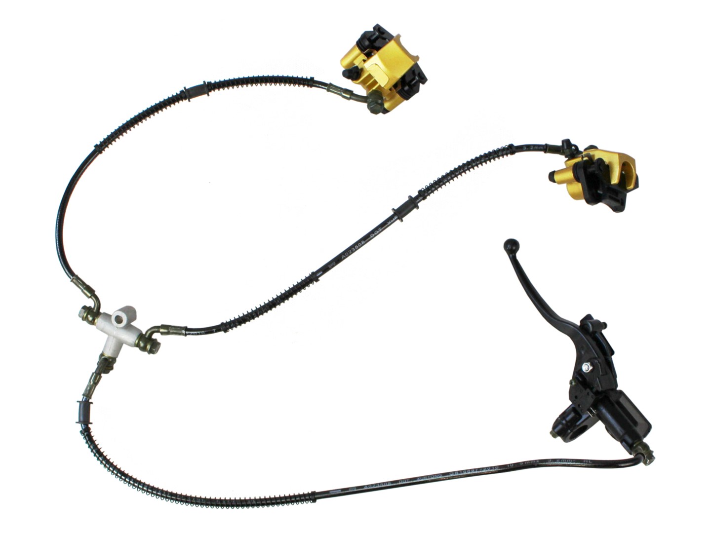 Hydraulická brzda kompletní elektrokoloběžka Chopper 220 cm