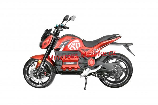 Elektrická motocykl XRS02 červený