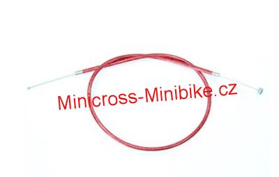 Tuningové plynové lanko minicross RED