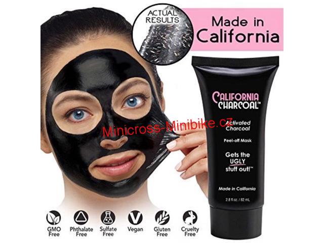 California Chargoal černá maska na čištění pleti
