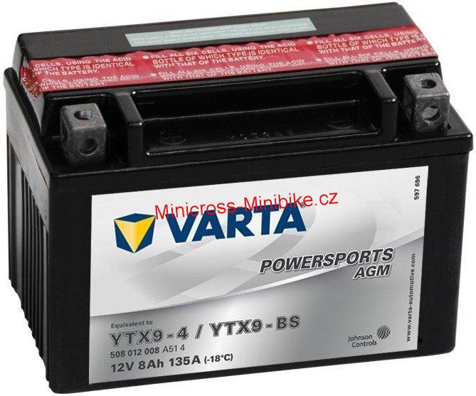 Gelová baterie Varta 12V 8Ah