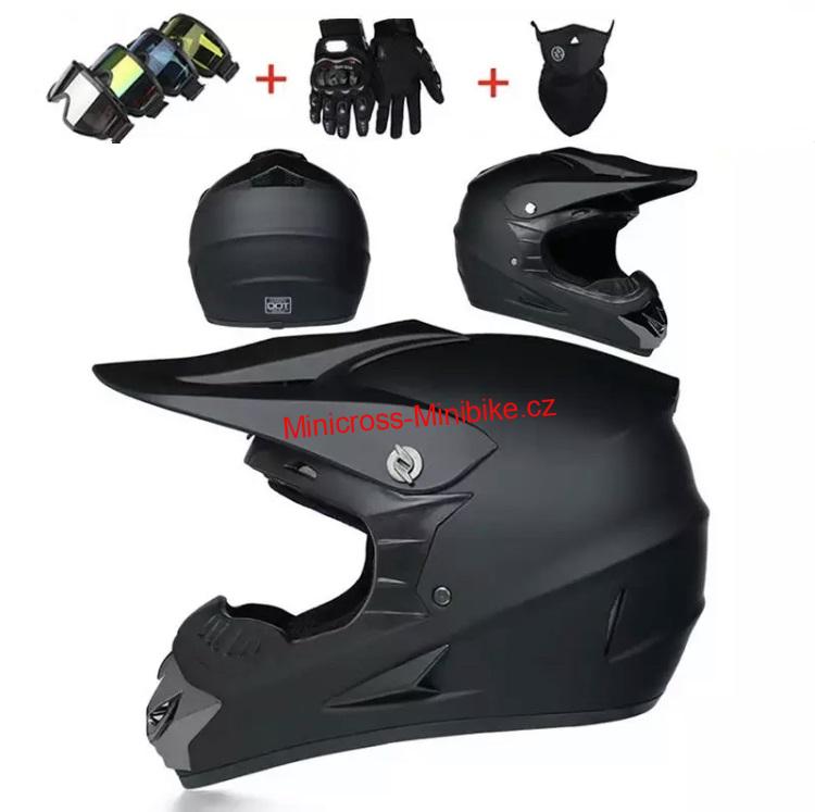 Cross helma XTR SET černá