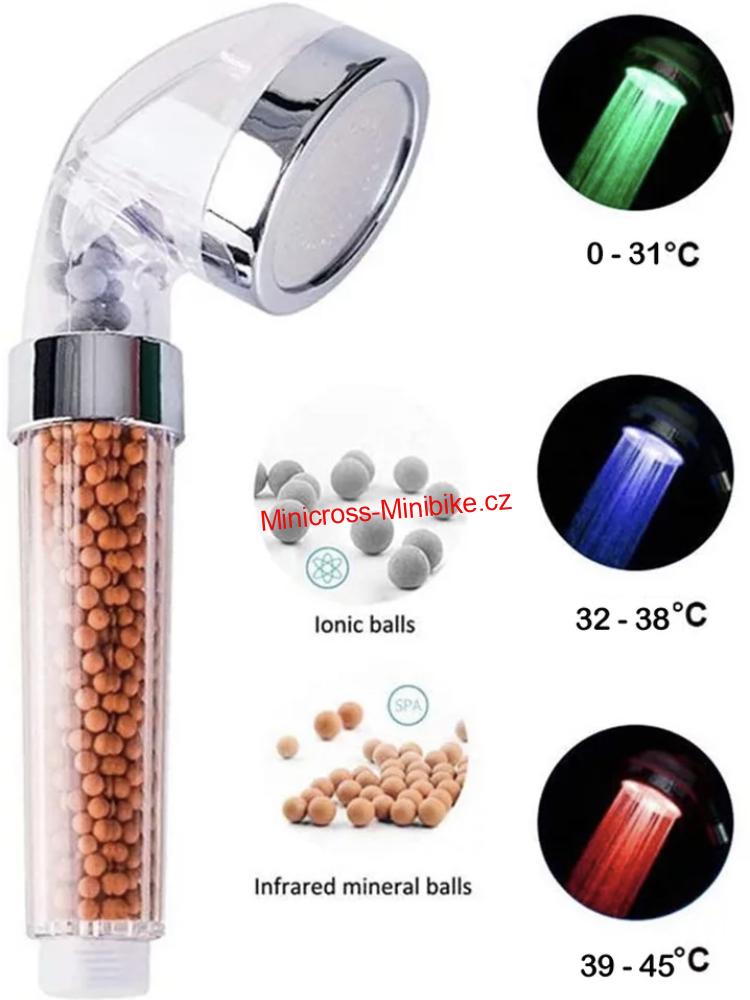 Sprchová hlavice s filtrem SPA LED