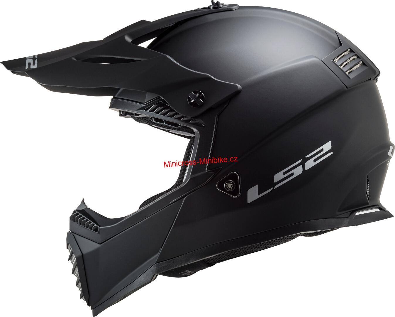 Motokrosová přilba LS2 MX437 Fast Evo matt black