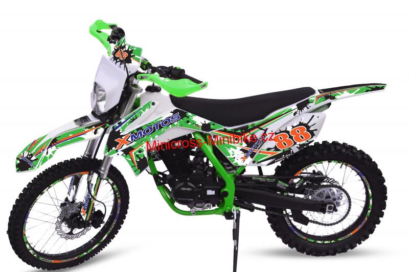 Pitbike XB88 250cc 4T el.start zelený