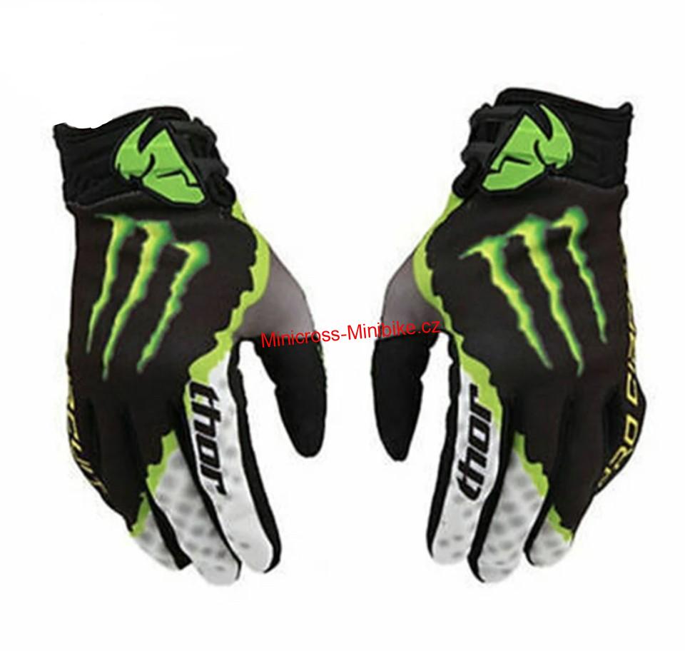 Motocrossové rukavice Monster