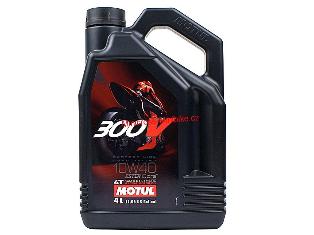 Olej MOTUL 10W40 300V 4T FL ROAD RACING 10W40 4L