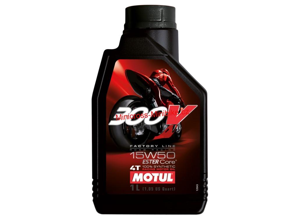 Olej MOTUL 300V 4T FL ROAD RACING 15W50 1L