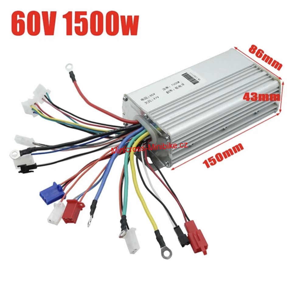 Řídící jednotka elektrokoloběžka Chopper 60V 1500W