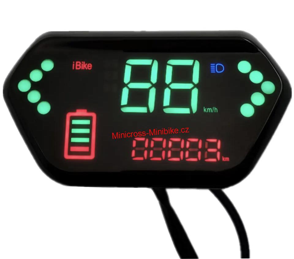 Tachometr displej s blinkry pro e-koloběžku Chopper 60V