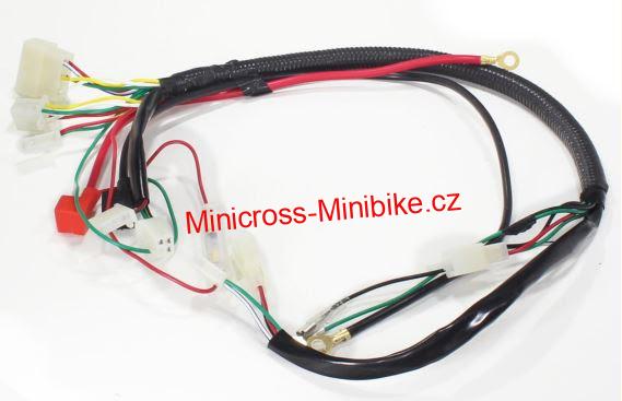 Kabeláž-instalace pro dětské čtyřkolky 125cc