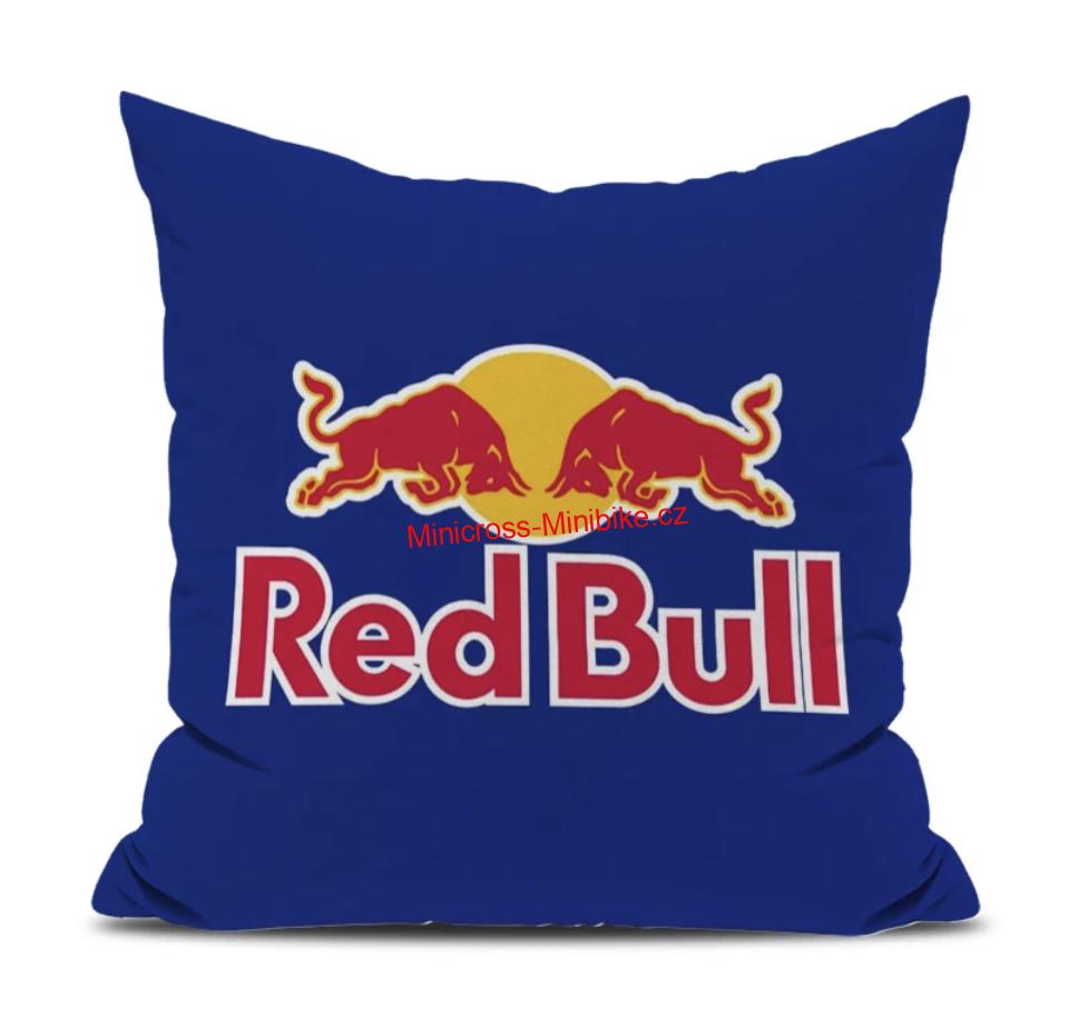 Polštářek RedBull 30x30cm modrý