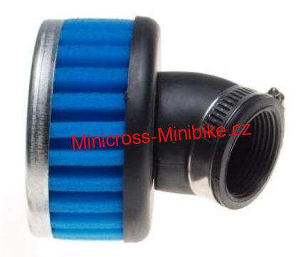 Sportovní zahnutý vzduchový filtr 36mm na motorku