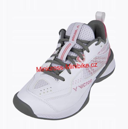 Badmintonová obuv VICTOR A610 IV F 2024 white pink