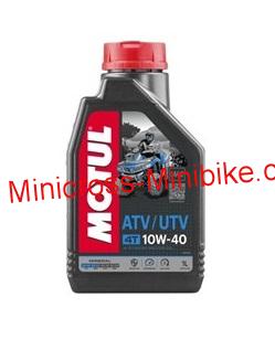Plně syntetický olej Motul 10W40ATV-UTV