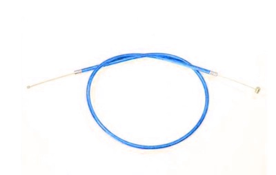 Tuningové plynové lanko minicross BLUE