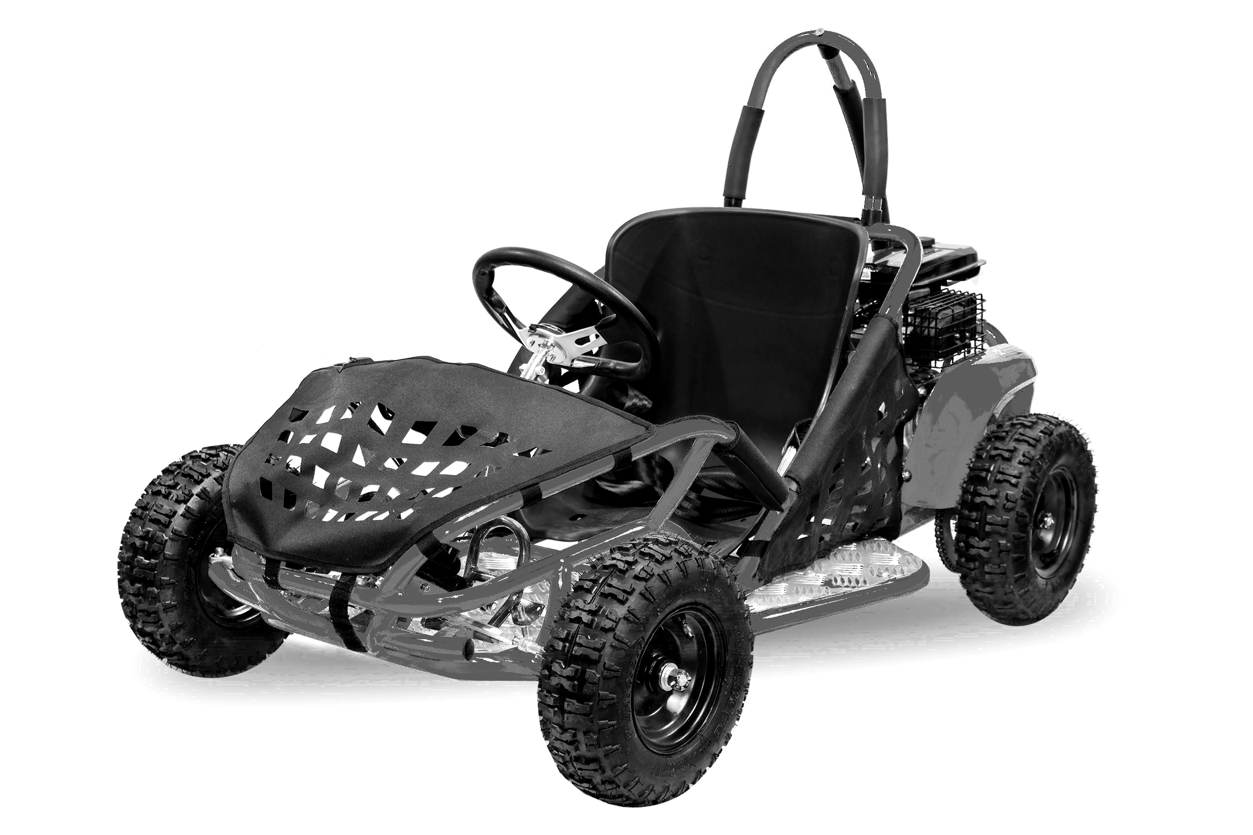 Dětská benzínová buggy 80cc černá