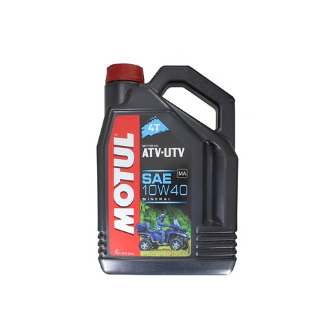 Plně syntetický olej Motul 10W40ATV-UTV 4L