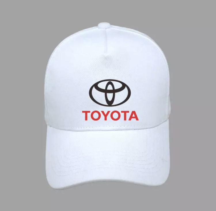 Čepice Toyota bílá