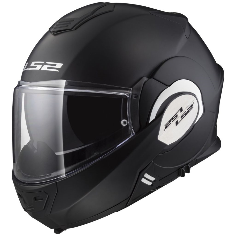 Výklopná moto helma LS2 FF399 Valiant Solid matt black