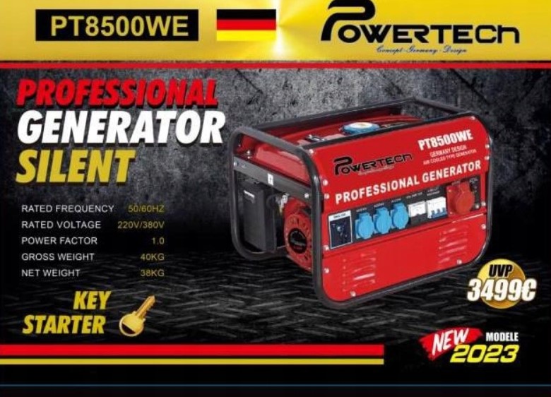 Elektro agregát Powertech 2800W