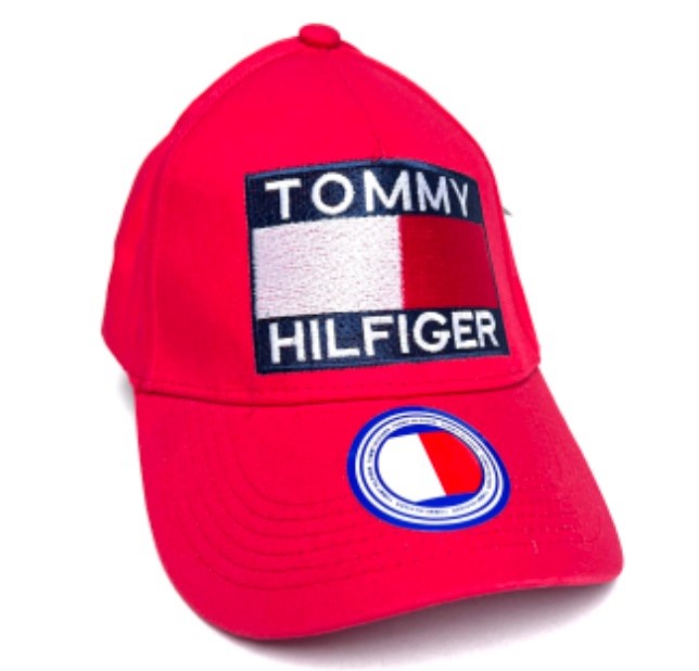 Čepice s Kšiltem Tommy Hilfiger červená
