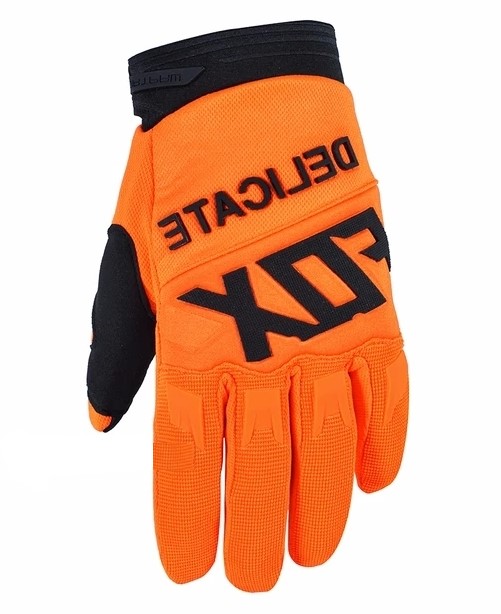 Moto rukavice DELIKATE FOX orange