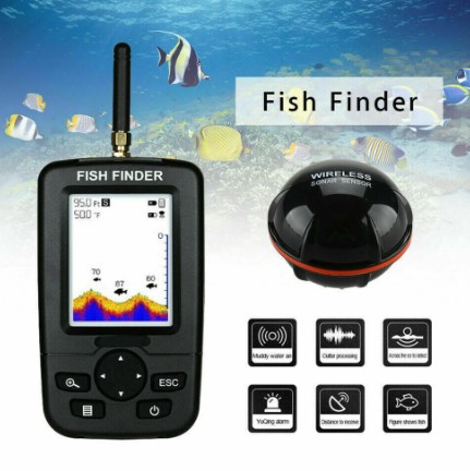 Bezdrátový rybářský sonar