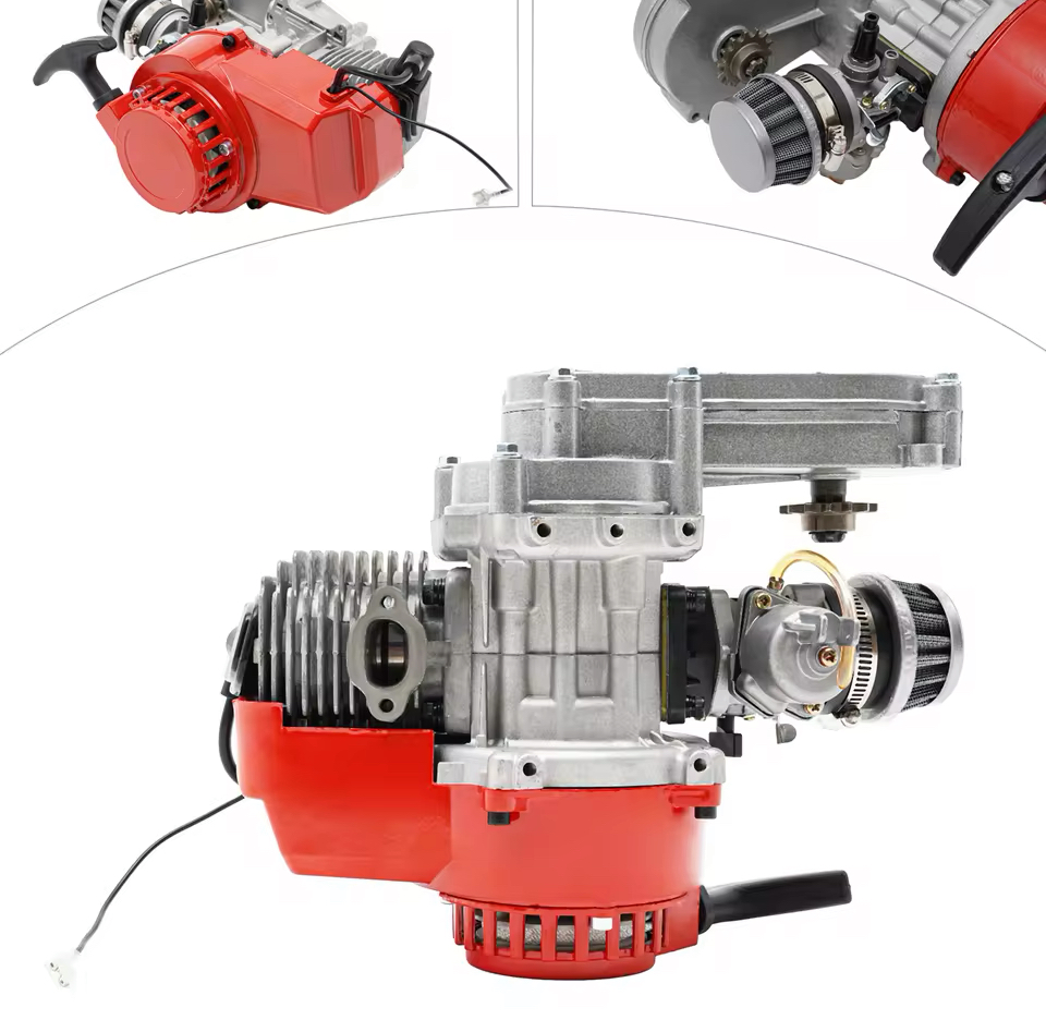 Motor 49cc minicross dětská čtyřkolka Red Tuning