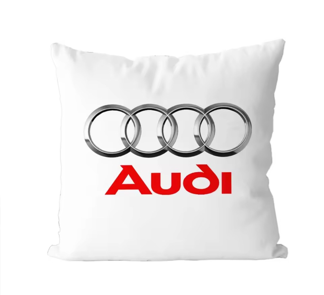 Polštářek Audi 40x40cm bílý