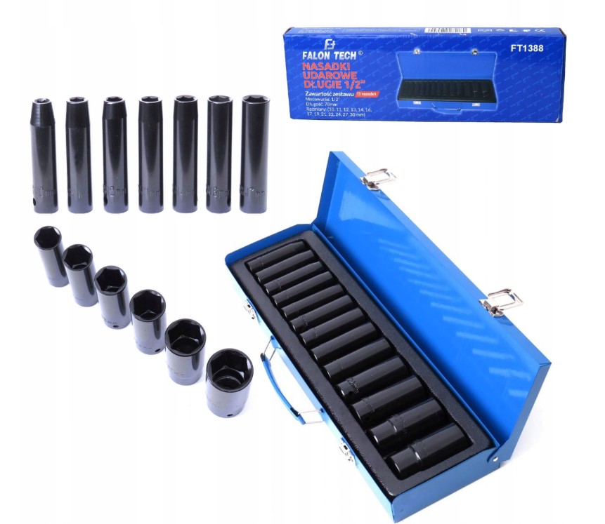 Sada kovaných klíčů 10-30mm pro gola sadu