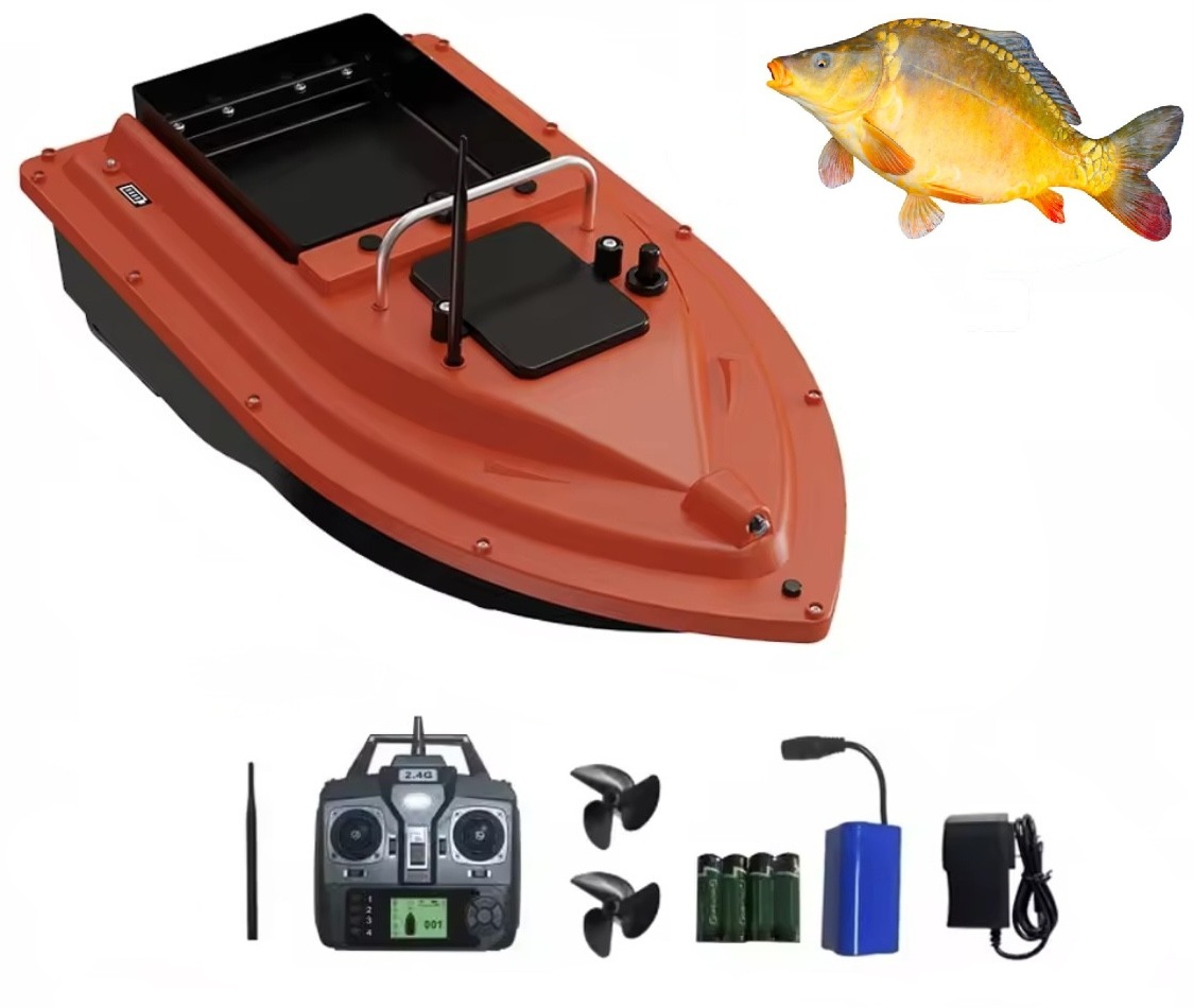 Zakrmovací lodíčka pro rybáře s GPS