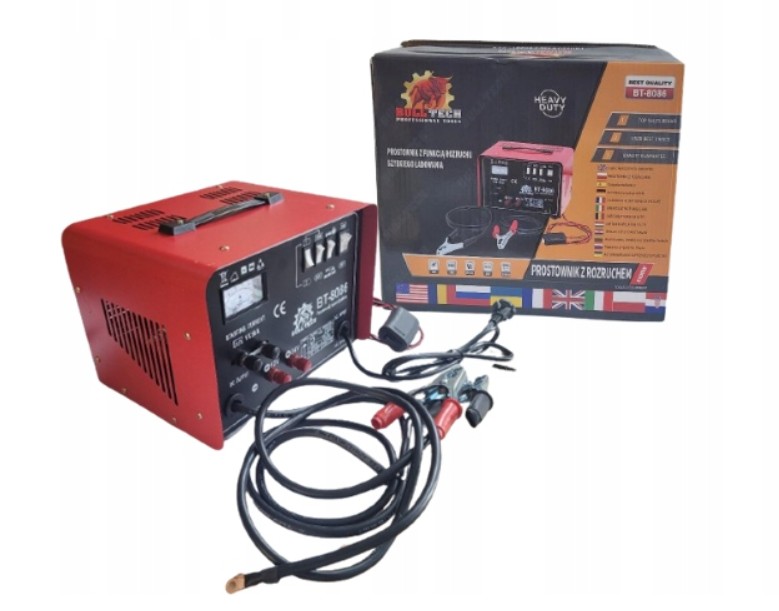 Nabíječka autobaterií se startem 12/24V 250A