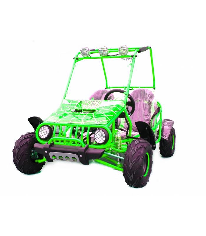 Dětská Buggy Spider 125cc green 3+1